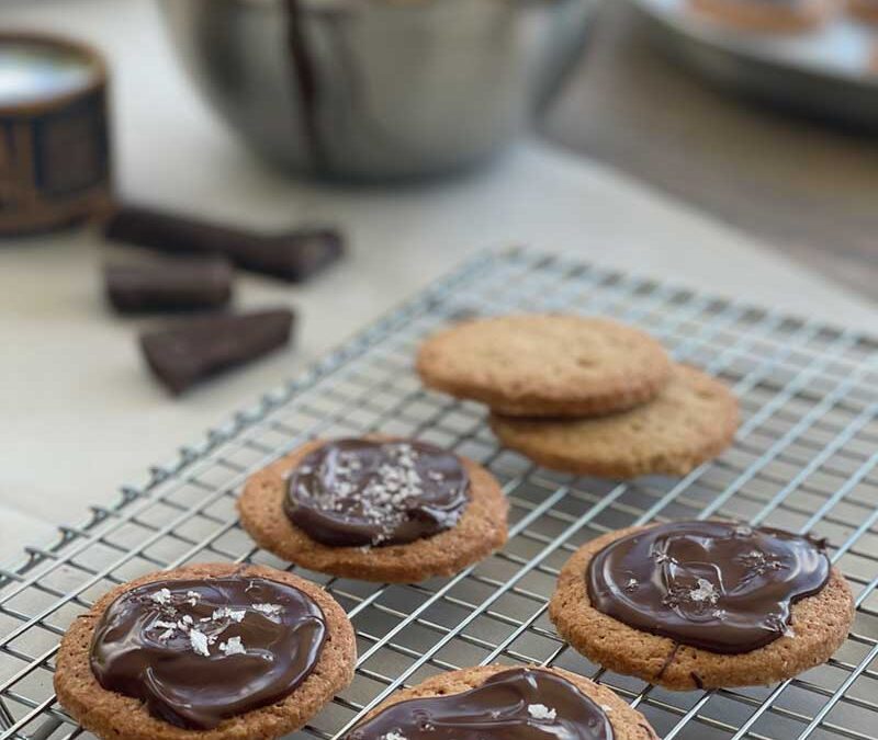 COOKIES DE AVENA Y CHOCOLATE