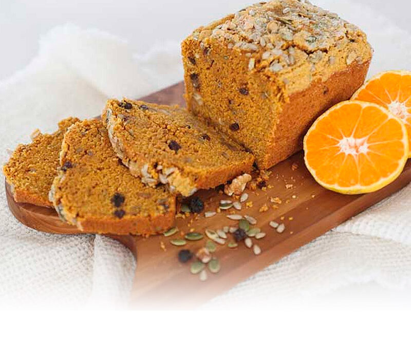 BUDÍN DE ZANAHORIA Y NARANJA
