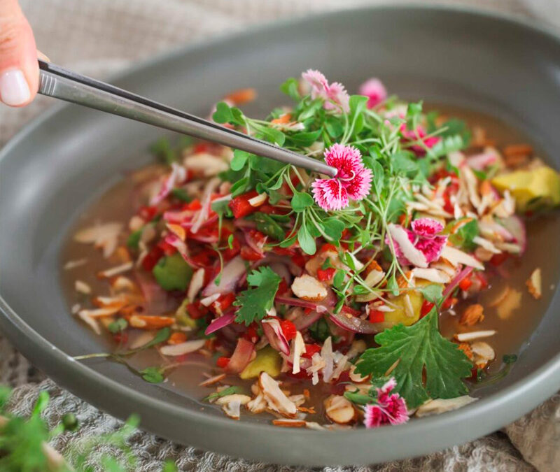 CEVICHE DE GIRGOLAS